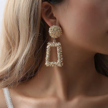Load image into Gallery viewer, Big Drop Earrings for Women Geometric Statement Earrings female 2019 Fashion Modern Jewelry hanging kolczyki oorbellen