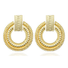 Load image into Gallery viewer, Big Drop Earrings for Women Geometric Statement Earrings female 2019 Fashion Modern Jewelry hanging kolczyki oorbellen