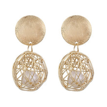 Load image into Gallery viewer, Big Drop Earrings for Women Geometric Statement Earrings female 2019 Fashion Modern Jewelry hanging kolczyki oorbellen