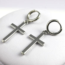 Load image into Gallery viewer, Women Fashion Punk Cross Pendant Cartilage Drop Dangle Earrings Jewelry